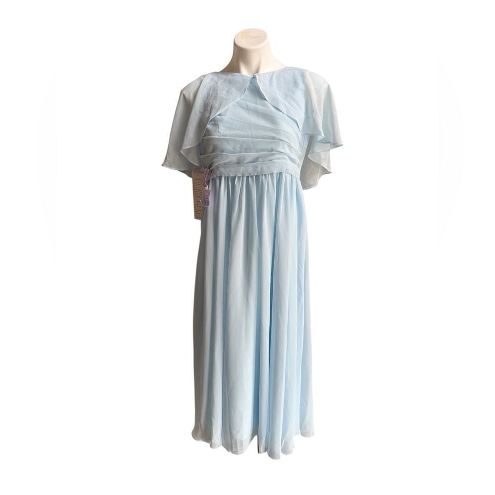 Dideyttawl Elegant Dress Blue Size 12 NWT